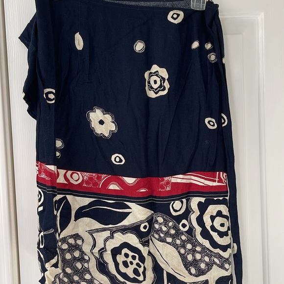 NWOT Melissa Rice & Company wrap skirt - Picture 2 of 6